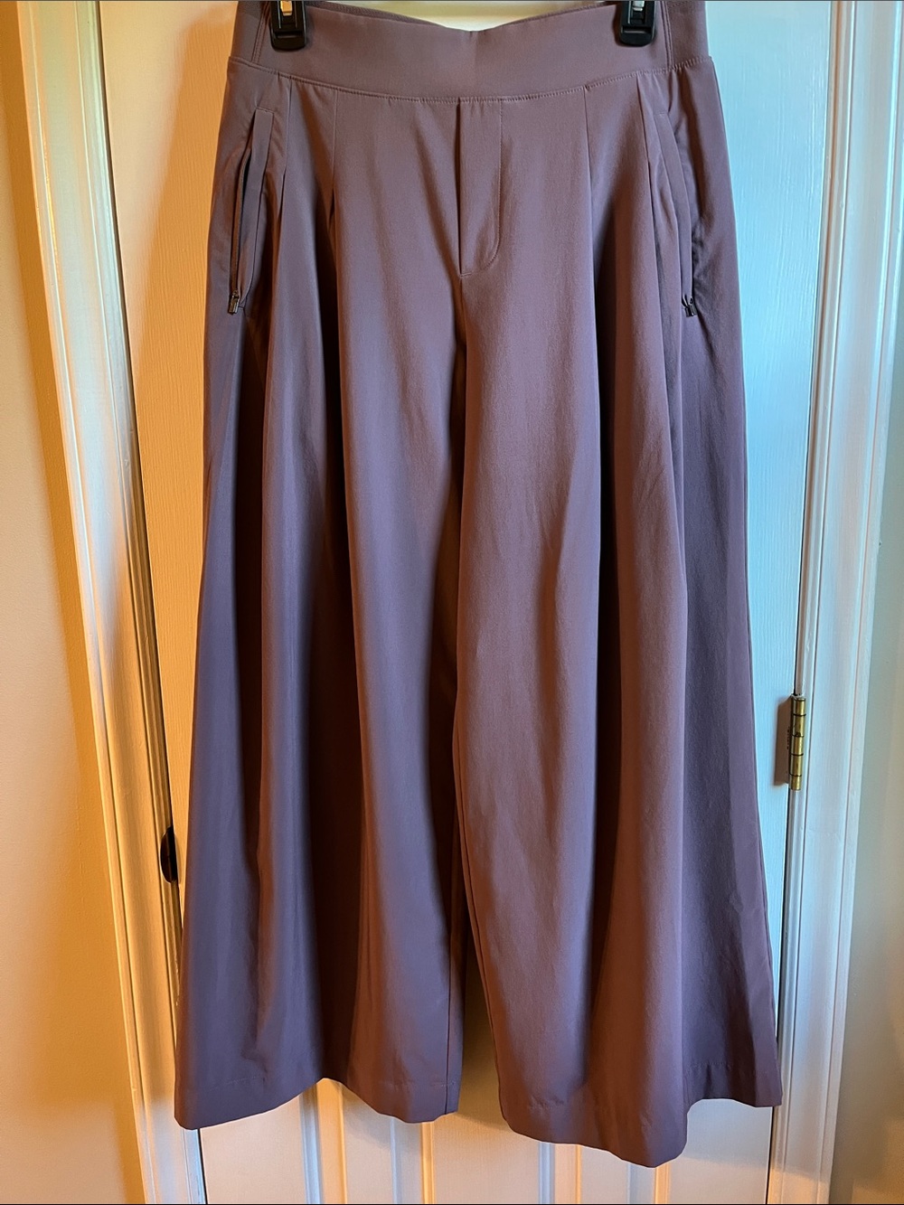 Athleta Brooklyn Heights High Rise Pleated Wide Leg Pants